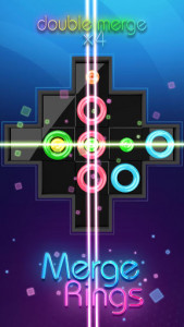 اسکرین شات بازی Merge Rings Neon - Drag n Fuse 2