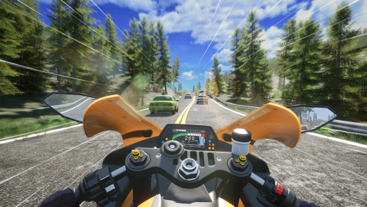 اسکرین شات 5 بازی Speed Moto Dash:Real Simulator