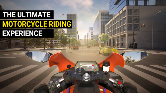 اسکرین شات بازی Speed Moto Dash:Real Simulator 1