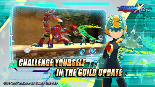 اسکرین شات 4 بازی MEGA MAN X DiVE - MOBILE