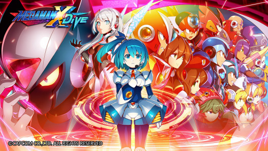 اسکرین شات 1 بازی MEGA MAN X DiVE - MOBILE