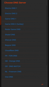 اسکرین شات برنامه کاهش پینگ (Game DNS) 2