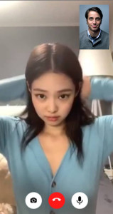 اسکرین شات 1 برنامه Blackpink Fake Video Call