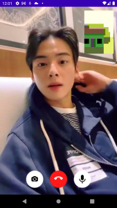 اسکرین شات 1 برنامه Cha Eun Woo Fake Video Call