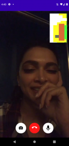 اسکرین شات برنامه Deepika Padukone Video Call 1