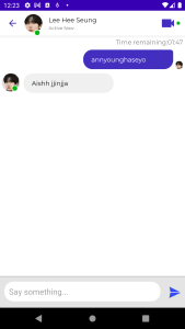 اسکرین شات 3 برنامه ENHYPEN Fake Chat & Video Call