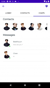 اسکرین شات برنامه EXO - Fake Chat & Video Call 4