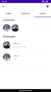 اسکرین شات 6 برنامه Lionel Messi Fake Video Call