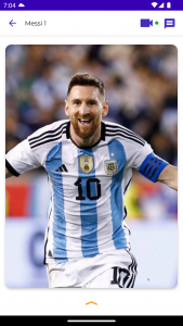 اسکرین شات برنامه Lionel Messi Fake Video Call 3
