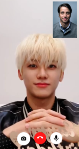 اسکرین شات 2 برنامه NCT Fake Chat & Video Call