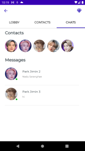 اسکرین شات 6 برنامه Park Jimin Fake Video Call