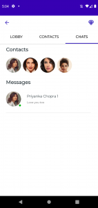 اسکرین شات برنامه Priyanka Chopra Video Call 8