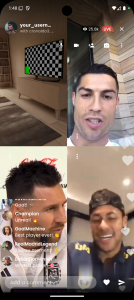 اسکرین شات 3 برنامه Ronaldo Fake Chat & Video Call