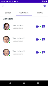 اسکرین شات 5 برنامه Twice - Fake Chat & Video Call