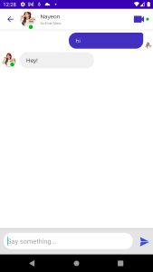 اسکرین شات 4 برنامه Twice - Fake Chat & Video Call