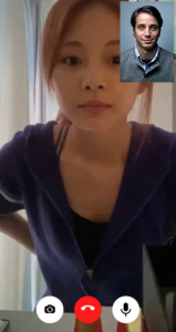 اسکرین شات 1 برنامه Twice - Fake Chat & Video Call