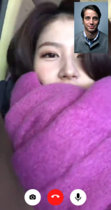 اسکرین شات 2 برنامه Twice - Fake Chat & Video Call