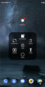 اسکرین شات برنامه Assistive Touch - lock, screenshot, flashlight 1