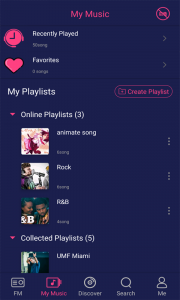 اسکرین شات 3 برنامه Free Music-Listen to mp3 songs