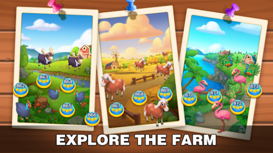 اسکرین شات بازی Solitaire Farm : Classic Tripeaks Card Games 5