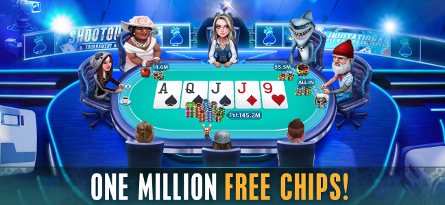 اسکرین شات بازی HD Poker: Texas Holdem Casino 1