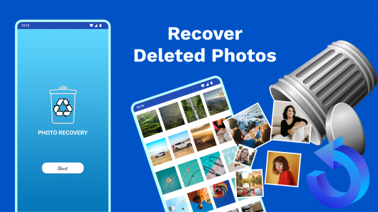 اسکرین شات 1 برنامه Deleted Photo Recovery App