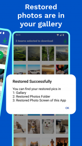 اسکرین شات 6 برنامه Deleted Photo Recovery App