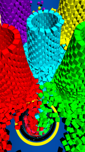 اسکرین شات 1 بازی BHoles: Color Hole 3D