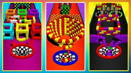 اسکرین شات 6 بازی BHoles: Color Hole 3D