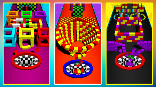 اسکرین شات بازی BHoles: Color Hole 3D 6