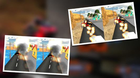اسکرین شات بازی Moto Racer VR 3