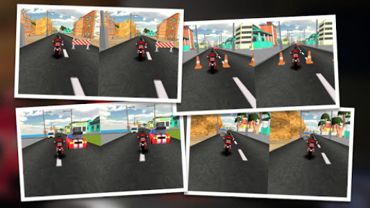اسکرین شات بازی Moto Racer VR 1
