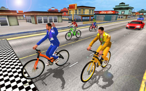 اسکرین شات بازی Real Bike Cycle Racing 3D: BMX Bicycle Rider Games 6