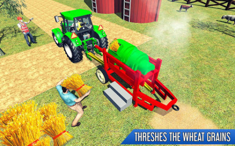 اسکرین شات بازی Tractor Thresher Games 3D: Farming Games 2