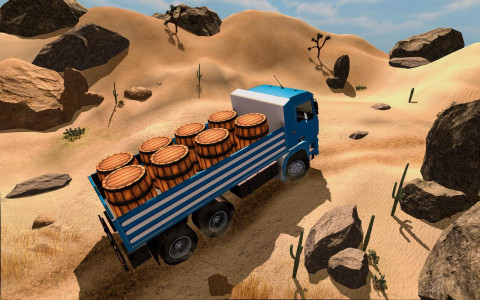 اسکرین شات بازی Truck Driving 3D Truck Games 6