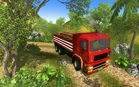 اسکرین شات بازی Truck Driving 3D Truck Games 4