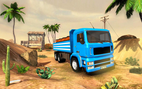 اسکرین شات بازی Truck Driving 3D Truck Games 3