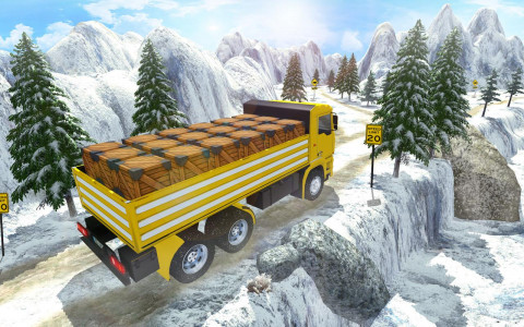 اسکرین شات بازی Truck Driving 3D Truck Games 2