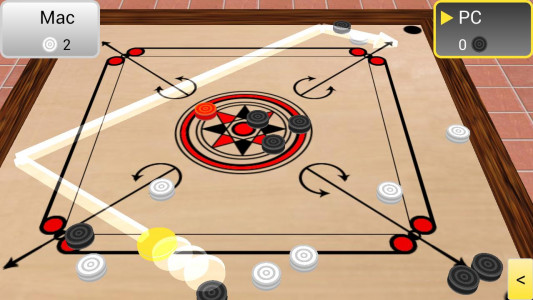 اسکرین شات بازی Carrom 3D 2