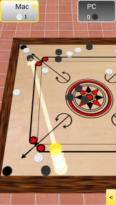 اسکرین شات بازی Carrom 3D 1