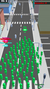 اسکرین شات بازی Crowd Rush - City of Town 1