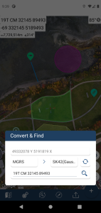 اسکرین شات 3 برنامه Hawk Map GPS-GIS