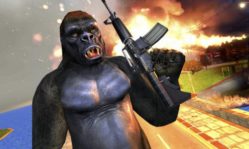 اسکرین شات بازی Angry Apes Attack Survival War 1
