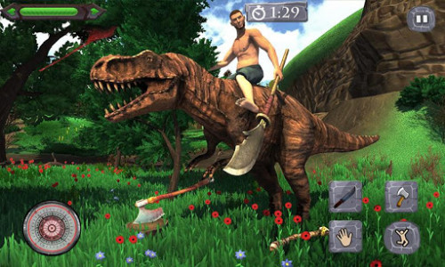 اسکرین شات بازی Jurassic Dinosaur Survival Island Evolve 3D 5