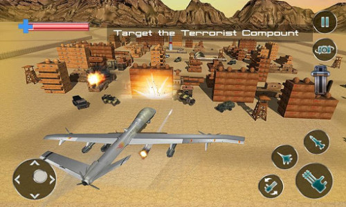 اسکرین شات بازی DRONE ATTACK SECRET MISSION 2