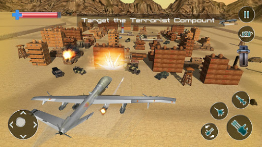 اسکرین شات بازی DRONE ATTACK SECRET MISSION 6