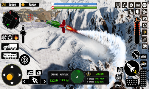 اسکرین شات بازی US Army Missile Launcher Game 4