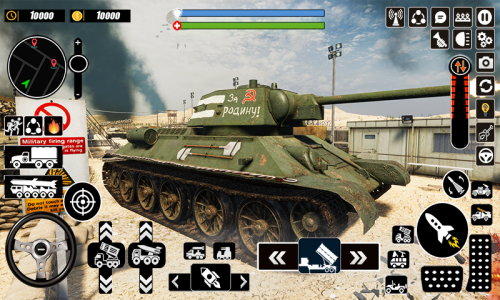 اسکرین شات بازی US Army Missile Launcher Game 2