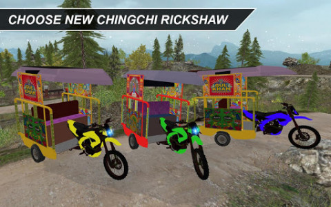 اسکرین شات بازی Off-Road Chingchi Rickshaw Sim 8