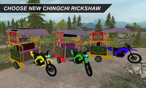 اسکرین شات بازی Off-Road Chingchi Rickshaw Sim 3